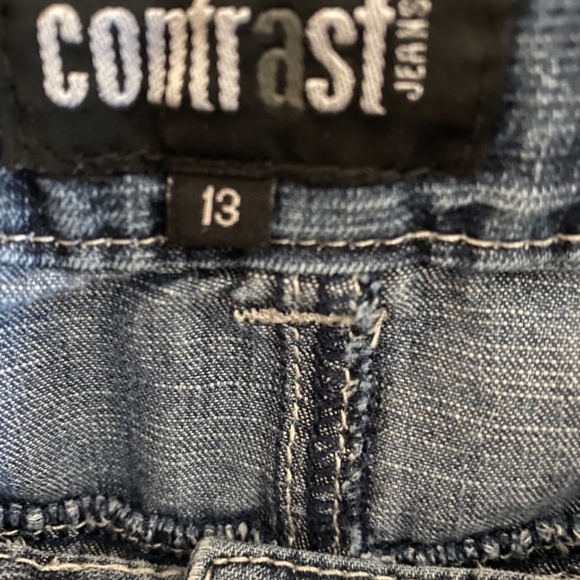 Contrast Women’s Jean Skirt Size 13 - Picture 4 of 5